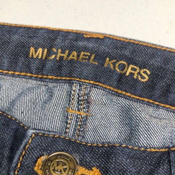 LIKE NEW MICHAEL KORS WIDE LEG JEANS 4/27x29 ⭐️ - Picture 2 of 11